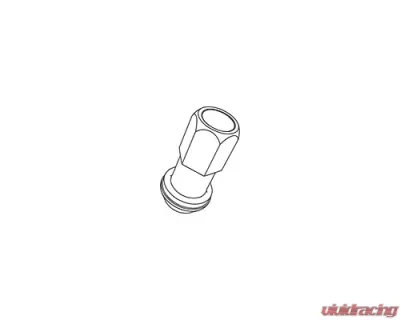 Project Kics R40 Glorious Black M12x1.25 Lug Nuts Single Piece - ZRC13K