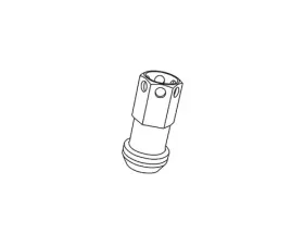 Project Kics R40 Iconix Black M14x1.5 Lug Nut 1 Piece