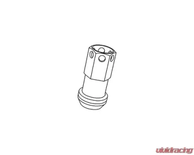 Project Kics R40 Iconix Black M14x1.5 Lug Nut 1 Piece - ZRI4KA