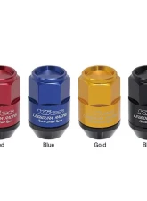Project Kics Leggdura Racing CL35 12x1.5 Blue Lug + Lock Set                                     - CL35-11U - Image 4