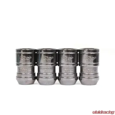 Project Kics Monolith T1/07 Red 14x1.50 20pcs Lug Nut Set - MN04R