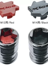 Project Kics Monolith T1 / 07 M14 Inner Cap Black                                     - CMF4K - Image 2