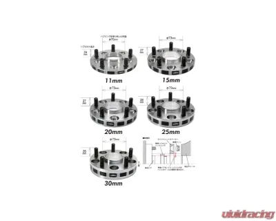 Project Kics Wide Tread Spacer 12x1.5 11mm - 5111W1