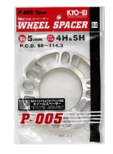 Project Kics Universal Spacers 5mm 2 Pieces                                     - P-005-2P - Image 2