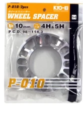 Project Kics Universal Spacers 10mm 2 Pieces                                     - P-010-2P - Image 2