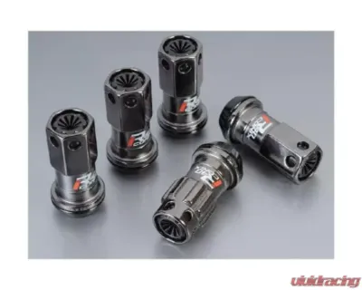 Project Kics R40 Iconix Neo Chrome 12x1.5 Lug Nuts w/o Cap - RI-01NK