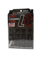 Project Kics Leggdura Racing Black M12x1.25 Lug Nuts                                     - KIC3K - Image 3