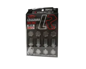 Project Kics Leggdura Racing Gunmetal M12x1.25 Lug Nuts