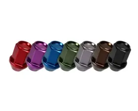Project Kics Black Leggdura Racing Lug Nuts 16 Pieces 12x1.50