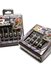 Project Kics R40 iCONIX Black Chrome M12x1.50 20-Piece Lug Nut Set with Black Plastic Cap                                     - RIF-01KK - Image 5