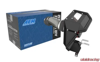 AEM Induction Cold Air Intake System for Kia Soul 2017-2020 2.0L 4-Cyl, Gunmetal Gray - 21-887C