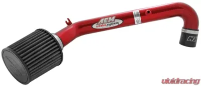 AEM Induction Short Ram Intake System for Honda Civic 1996-2000 1.6L Red Aluminum - 22-413R