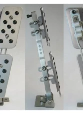 Rennline Rev2 Adjustable Gas Pedal for Porsche 1965-1998, Billet Aluminum Construction                                     - A12.2     BLK.BLK - Image 2