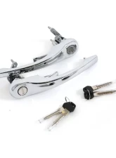 Rennline Chrome Door Handles Porsche 911 | 912 | 930 1963-1989                                     - DH47 - Image 3