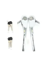 Rennline Chrome Door Handles Porsche 911 | 912 | 930 1963-1989                                     - DH47 - Image 4