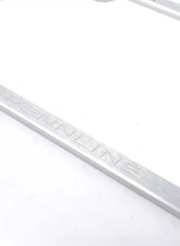 Rennline Billet License Plate Frame                                     - E1074     SILVER - Image 5