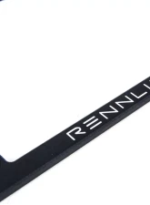 Rennline Billet License Plate Frame                                     - E1074     SILVER - Image 6