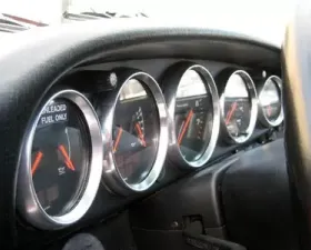 Rennline Gauge Bezels Porsche 911 | 912 | 930 | 964 | 993 1965-1998