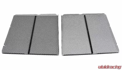 Rennline Aluminum Mesh Grill Inserts - Black Porsche 930 | M491 1978-1989 - E244      BLACK