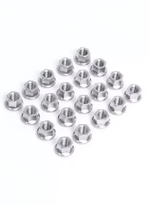 Rennline 20pcs Open Ended Titanium Lug Nuts Porsche OEM Wheels Ball R14                                     - LS11 - Image 5