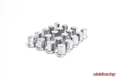 Rennline 20pcs Factory Style Titanium Lug Nuts Porsche OEM Wheels Ball R14 - LS12