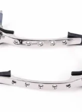 Rennline Chrome Drilled Door Handle Porsche 911 | 912 | 930 1963-1989                                     - DH42 - Image 5
