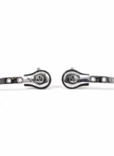 Rennline Chrome Drilled Door Handle Porsche 911 | 912 | 930 1963-1989                                     - DH42 - Image 2