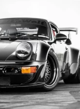 Rennline Clear Low Profile Replacement Headlight Lens Porsche 911 | 912 | 930 1963-1989                                     - EL19 - Image 4