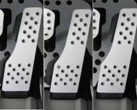 Rennline P44 P45 Black Throttle Heel/Toe Extension Kit for Enhanced Driving Control