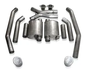 Stainless Works 3in Catback S-Tube Exhaust w/X-Pipe & Slash Tips Pontiac GTO 6.0L LS2 05-06