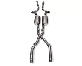 Stainless Works 3in Chambered Exhaust with X-Pipe for SW Headers Chevrolet Chevelle 68-72