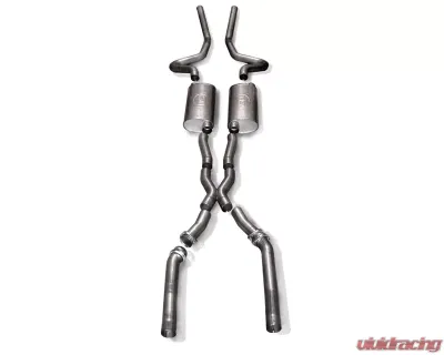 Stainless Works 3in Chambered Exhaust with X-Pipe for SW Headers Chevrolet Chevelle 68-72 - 687239