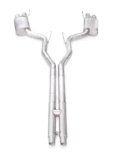 Stainless Works Legend Catback H-Pipe Exhaust Factory Connect w/ Active Valves Ford Mustang GT350 | GT350R 2015-2020                                     - GT350CBHFCL - Image 4