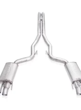Stainless Works Redline Catback H-Pipe Exhaust Factory Connect w/ Active Valves Ford Mustang GT350 | GT350R 2015-2020                                     - GT350CBHFCR - Image 7