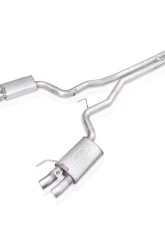 Stainless Works Redline Catback H-Pipe Exhaust Factory Connect w/ Active Valves Ford Mustang GT350 | GT350R 2015-2020                                     - GT350CBHFCR - Image 2