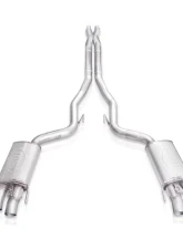 Stainless Works Legend Catback X-Pipe Exhaust Factory Connect w/ Active Valves Ford Mustang GT350 | GT350R 2015-2020                                     - GT350CBXFCL - Image 7