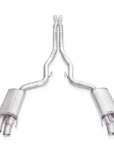 Stainless Works Legend Catback X-Pipe Exhaust Performance Connect w/ Active Valves Ford Mustang GT350 | GT350R 2015-2020                                     - GT350CBXPCL - Image 7