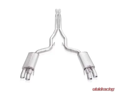 Stainless Works Legend Catback X-Pipe Exhaust Performance Connect w/ Active Valves Ford Mustang GT350 | GT350R 2015-2020 - GT350CBXPCL