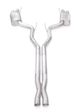 Stainless Works Legend Catback X-Pipe Exhaust Performance Connect w/ Active Valves Ford Mustang GT350 | GT350R 2015-2020                                     - GT350CBXPCL - Image 4