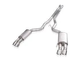 Stainless Works Redline Catback Exhaust w/ X-Pipe (Factory Connect) Ford Mustang GT 5.0L 2018+