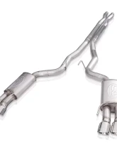 Stainless Works Redline Catback Exhaust w/ X-Pipe (Factory Connect) Ford Mustang GT 5.0L 2018+                                     - M18CBXFC - Image 9