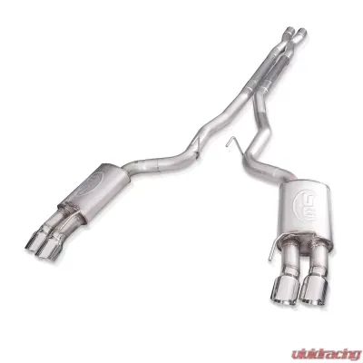 Stainless Works Redline Catback Exhaust w/ X-Pipe (Performance Connect) Ford Mustang GT 5.0L 2018+ - M18CBXPC