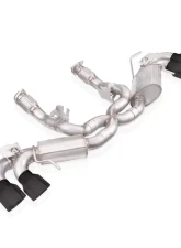 Stainless Works Legend Series Catback Exhaust System w/ Matte Black Tips Chevrolet Corvette C8 6.2L 2020-2024                                     - C8CBL-B - Image 2