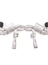 Stainless Works Legend Series Catback Exhaust System w/ Matte Black Tips Chevrolet Corvette C8 6.2L 2020-2024                                     - C8CBL-B - Image 3