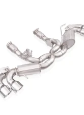 Stainless Works Legend Series Catback Exhaust System w/ Polished Tips Chevrolet Corvette C8 6.2L 2020-2024                                     - C8CBL - Image 2