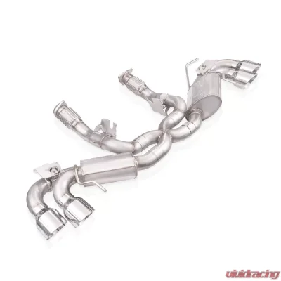 Stainless Works Legend Series Catback Exhaust System w/ Polished Tips Chevrolet Corvette C8 6.2L 2020-2024 - C8CBL