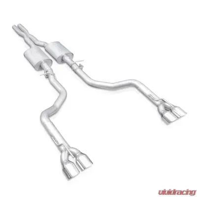 Stainless Works Redline Catback Exhaust Slash Cut Tips Dodge Challenger 6.2L | 6.4L 2015-2021 - CHAL16CBR4
