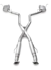 Stainless Works Legend Catback w/X-Pipe Crossover Jeep Grand Cherokee 5.7L WK2 2011-2020                                     - JPGC57CBL - Image 2