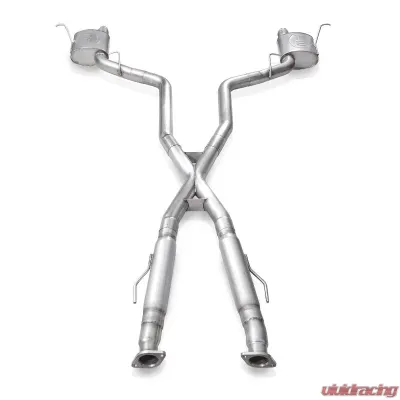 Stainless Works Legend Catback w/X-Pipe Crossover Jeep Grand Cherokee 5.7L WK2 2011-2020 - JPGC57CBL