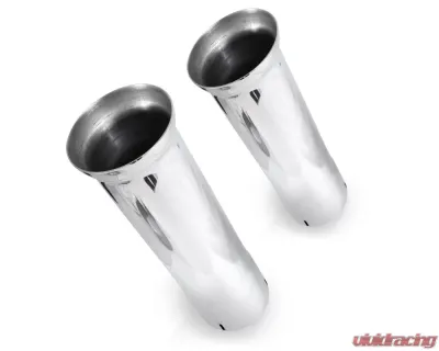 Stainless Works Bell Exhaust Tips- 2in ID Inlet 2in Body - 7060200